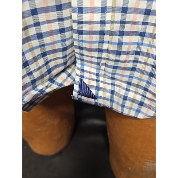 UNTUCKit Men's Shirt XXXL Regular Tall Long Sleeve Button-Up Wrinkle Free Casual - Picture 4 of 12